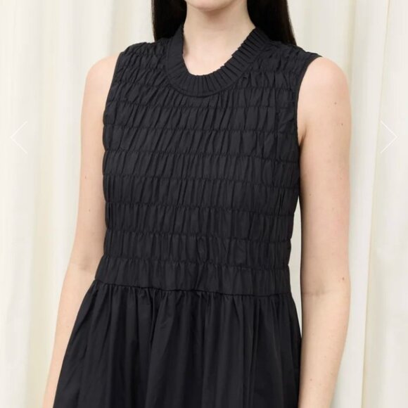 Tanner Fletcher Scout Smocked Sleeveless Midi Dress - Picture 3 of 6